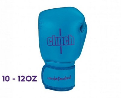 Перчатки боксерские Clinch Undefeated C161 светло-синий