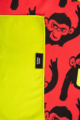 Полотенца Mad Wave Microfiber towel Monkeys M0764 16 1 05W красный