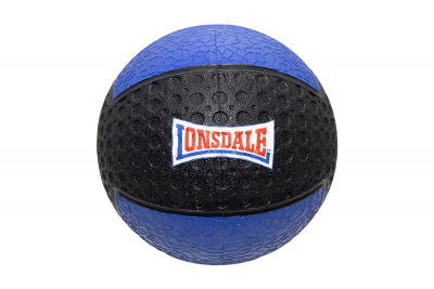 Медицинбол 4кг Lonsdale 160084-4 черный\синий