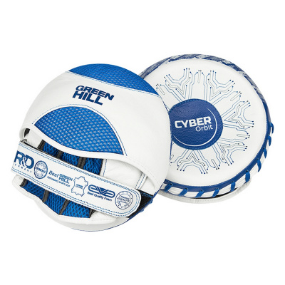Боксёрские Лапы малые Green Hill CYBER ORBIT FMCO-2021-0019 бело-синий