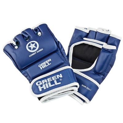 Перчатки Green Hill COMBAT SAMBO MMR-0027cs синий