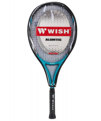 Ракетка для большого тенниса Wish AlumTec, 26’’ 2599 бирюзовый