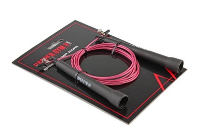 Скакалка скоростная для кроссфита ручки пластик (15см), 270см Harper Gym Pro Series NT947A