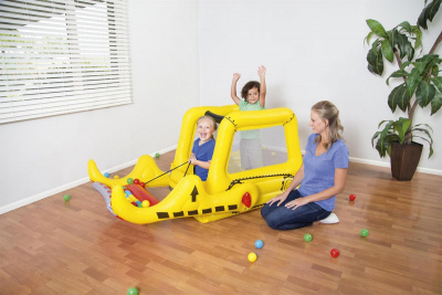 Игровая площадка с мячами Бульдозер, 198x105x84см Bestway 52278