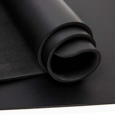 Влагостойкий коврик для йоги 185х68х0,4 см, PU Inex Yoga Mat HG\PUMATWP-BK черный
