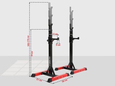 Стойка под штангу UnixFit FRAME 120 BSFR120 | Premium Fitness