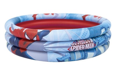 Детский надувной бассейн, круглый 122х30см Bestway Spider-Man 98018