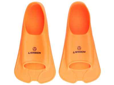 Ласты укороченные Larsen F627 оранжевый