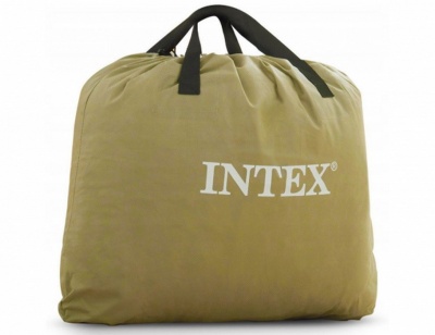 Надувная кровать Intex Queen Dura-Beam Pillow Rest Classic Airbed 203х152х25см 64143