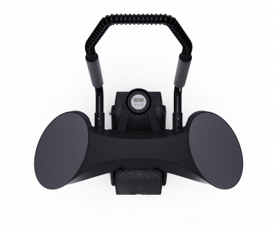 Тренажёр для пресса, с ковриком 34х 17x0,6cм DFC AB Roller SND-Blck черный