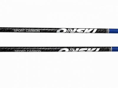 Палки лыжные гоночные гибрид 60%/40% ONSKI SPORT CARBON Z60423