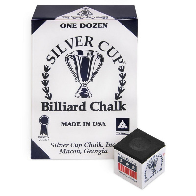 Мел Silver Cup 12шт 04377 Black