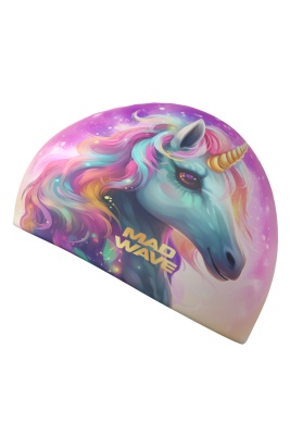 Силиконовая шапочка Mad Wave Unicorn HQ M0554 44 0 00W