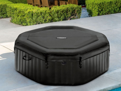 СПА-бассейн Jet and Bubble Deluxe 150/201х71см Intex восьмигранный 28458