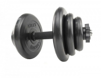 Гантель разборная 19кг MB Barbell Атлет ГА-19