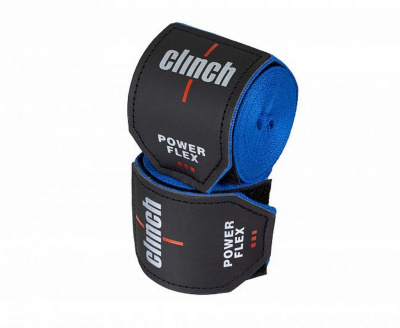 Бинты боксерские 255см Clinch Boxing Hand Wrap Power Flex C239 синий длина 2.55 м