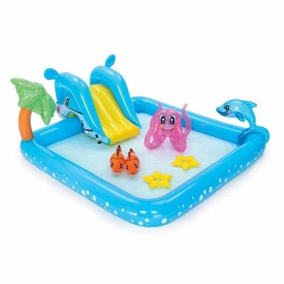 Игровой центр-бассейн с игрушками 239х206х86см Bestway 53052