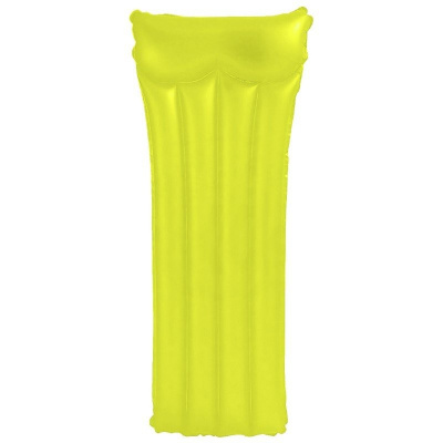Матрас Intex 183x76 см, неоновый с подголовником 59717 3 цвета
