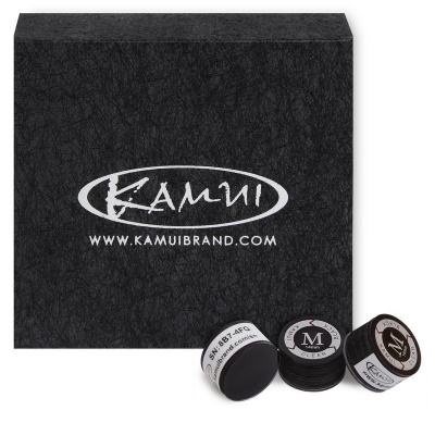 Наклейка для кия Kamui Clear Black d14мм Medium 1шт 06669