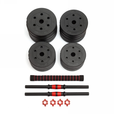Гантели разборные с грифом, 30 кг (2 шт х 15 кг) VictoryFit VF-DC300