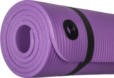 Коврик для йоги и фитнеса 180x60x1см Sundays Fitness IR97506 6062597 фиолетовый