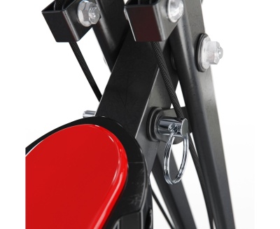 Велотренажер X-Bike DFC MBB с эспандерами LS-623-X черно-красный