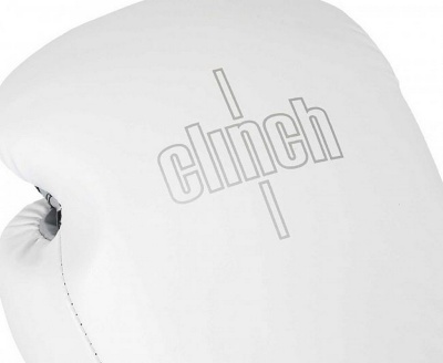 Перчатки боксерские Clinch Fight 3.0 C187 бело-серебристый
