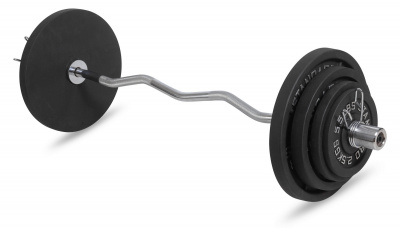 Гриф 50мм W-образный 1,2м до 120кг VictoryFit VF-S5012W120
