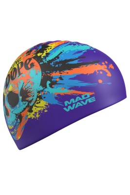 Силиконовая шапочка Mad Wave Chlorine dope M0554 63 1 00W фиолетовый