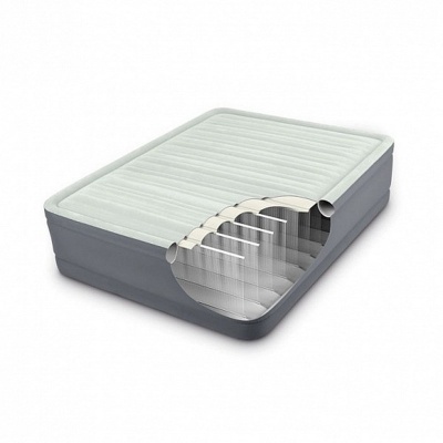 Надувная кровать Intex Premaire Elevated Airbed 99х191х46см, встроенный насос 220V 64902
