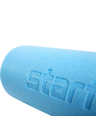 Ролик для йоги и пилатеса 15x45см Star Fit Core, EVA FA-501 синий пастель
