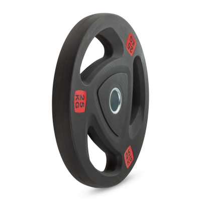 Диск 51мм обрезиненный с 3-мя хватами 25кг VictoryFit VF-ST51250