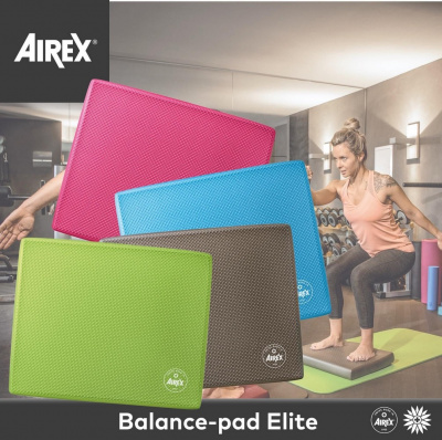 Подушка балансировочная 50x41x6см Airex Balance Pad Plus Elite синий