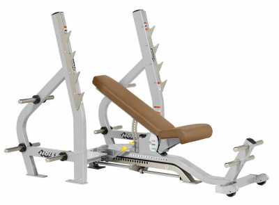 Олимпийская скамья с регулировкой наклона Hoist CF-2179 | Premium Fitness