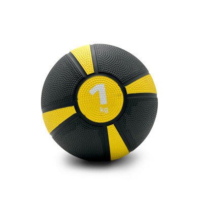 Медбол 1кг UnixFit PRO MDB1PYL Yellow