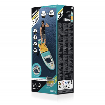 SUP-доска Panorama 340х89х15см, насос, весло, лиш, ремнабор, сумка, до 150кг Bestway 65363