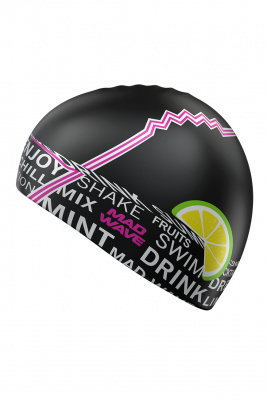 Силиконовая шапочка Mad Wave Cocktail M0555 29 0 00W черный