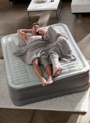 Надувной матрас (кровать) Intex Premaire Airbed 152х203х51см, 64474