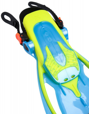 Ласты Mad Wave Turbulence junior M0649 бирюзовый
