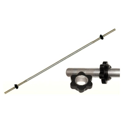 Гриф MB Barbell 1500 мм D25мм замок гайка Вэйдера MB-BarM25-1500B