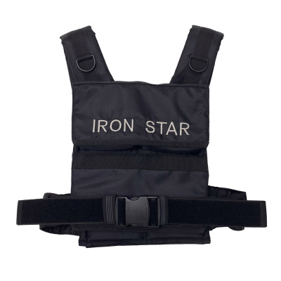 Жилет с отягощением IRON STAR Standart 10 кг, черный