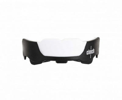 Капа одночелюстная Clinch Champion Triple Layer Mouthguard C514 бело-черно-оранжевый