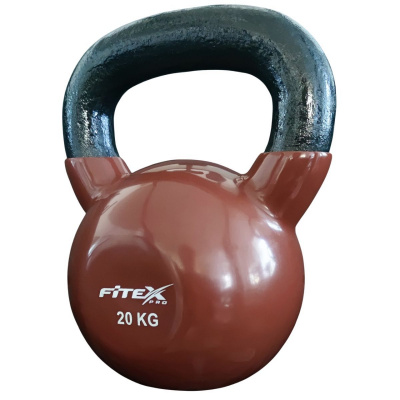 Гиря в виниловой оболочке 20 кг Fitex Pro FTX2201-20