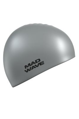 Силиконовая шапочка Mad Wave Metal Silicone Solid M0535 05 0 12W