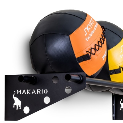 Держатель для медболов и wall ball Makario настенный, 150 см MA-MB