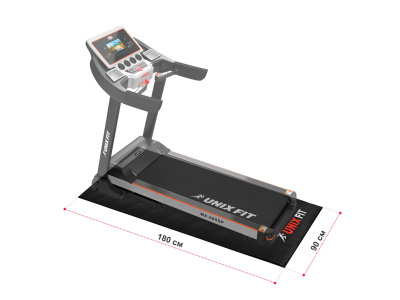 Коврик UnixFit для кардиотренажеров 180x90x0,6 см MAT90180P