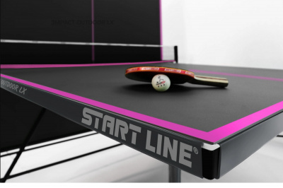 Теннисный стол Start Line Compact-2 LX Всепогодный 6044-13 Black