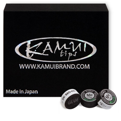 Наклейка для кия Kamui Snooker Black d11мм M\H 1шт 05328