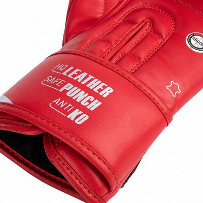 Перчатки боксерские Clinch Olimp Plus C155 красный