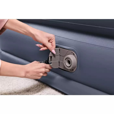 Надувная кровать 152х203х51см QuadComfort встр.нас. 220В Bestway 67925